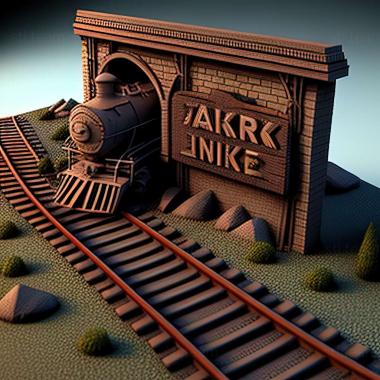 3D модель Игра Trainz 2009 Симулятор железной дороги (STL)